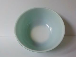 Pyrex Primary Green 403 Milk Glass Mixing Bowl Vintage Kitchen Glassware 4