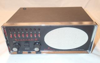 Vintage Electra Bearcat Iii Scanner Bc Iii Radio Scanner
