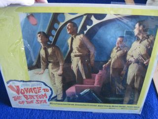 Vintage 1961 Voyage To The Bottom Of The Sea Lobby Card