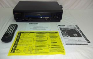 Panasonic PV - V4021 Omnivision 4 - Head VHS VCR Player Recorder 2