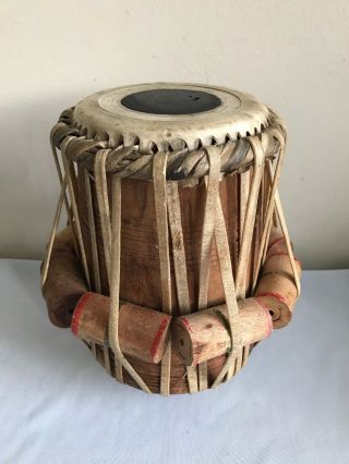 Vintage Handmade Tabla Percussion Hand Drum