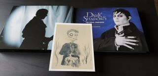 Signed Tim Burton Book: Dark Shadows: Luxury Limited Edition With Print X/1000