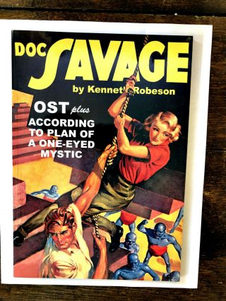 Doc Savage Sanctum Books 53 - - Ost And According To The Plan Of A One - Eyed Myst