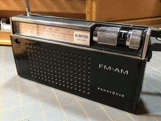 Vintage Panasonic Ac Battery Am Fm Radio Rf - 728 Shtf Emergency Survival