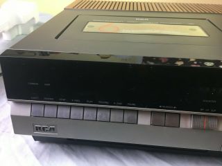 Vintage RCA SelectaVision Video Cassette Recorder VFT450 and 3