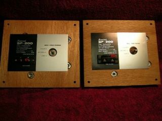 Pair Vintage Sansui Sp - 200 Crossovers Speaker Dividing Networks
