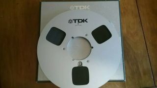 Tdk Metal 10.  5 " Reel With 1/4 " Tape