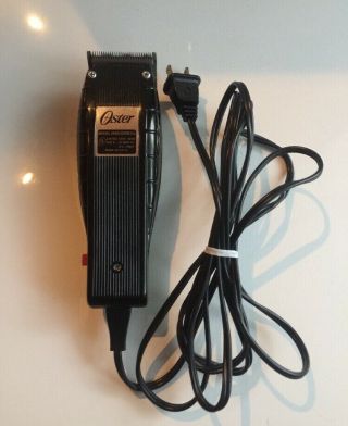 Oster Model 6560 Series A Vintage Home Electric Hair Clippers USA Made 2