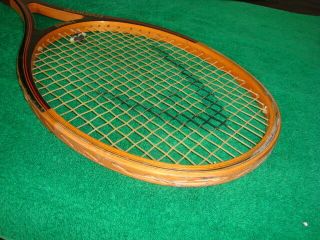 Vintage Head Edgewood Graphite Wood Tennis Racquet 4 1/2 