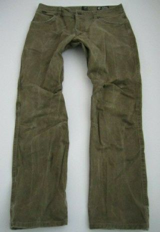 Mens 36x34 Kuhl Rydr Vintage Patina Dye Pants