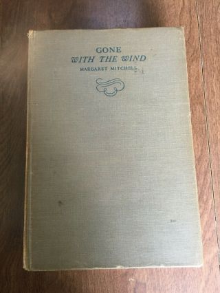 Gone With The Wind Margaret Mitchell The Macmillan Company 1936