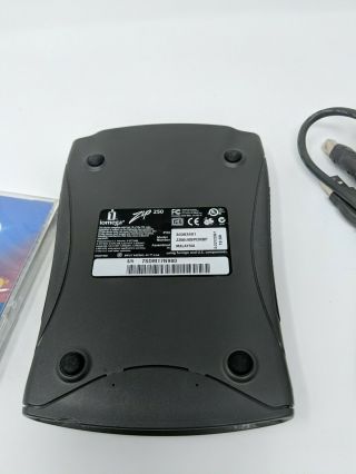Iomega Zip 250 USB Powered 250MB External Drive Z250USBPCMBP VTG 3
