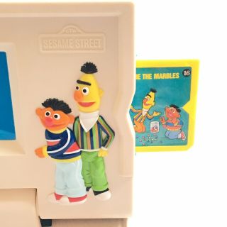 Vintage Vtech Sesame Street Animated Talking Computer W/ Cartridges 3