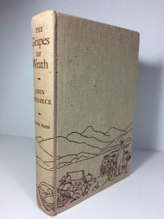 The Grapes Of Wrath By John Steinbeck - Twelfth Printing 1940 Hardcover Good