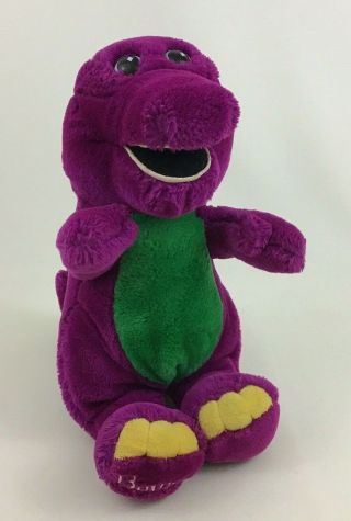Barney The Dinosaur 14 " Plush Stuffed Toy Vintage 1993 Lyons Group 90s Toy