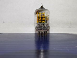 1 - Western Electric 396a (2c51) Tube Black Plate D - Getter Strong 1969