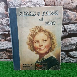 Stars And Films Of 1937 Vintage Book Shirley Temple Prints