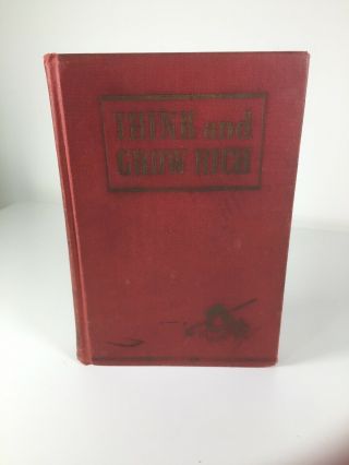 Think And Grow Rich By Napoleon Hill 1945 Ed.  Classic Business Leadership Book
