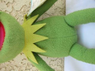 Vintage 1970s Eden 19” Jim Henson Kermit the Frog Muppets Bendable Plush w/ Tag 4