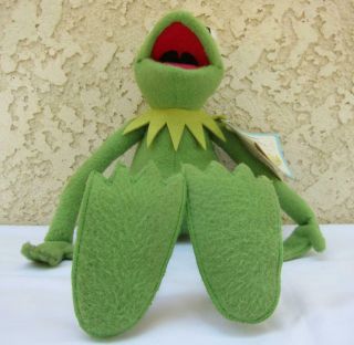 Vintage 1970s Eden 19” Jim Henson Kermit the Frog Muppets Bendable Plush w/ Tag 8