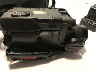 RCA PRO8 6 - 48mm AutoFocus Camcorder Camera Video Vintage W/ Charger Accessories 5