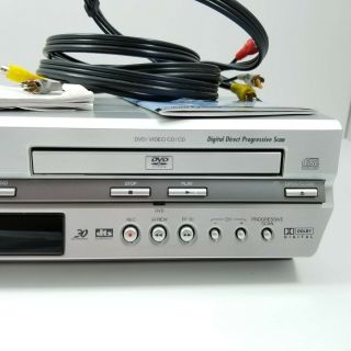 JVC HR XVC27U VCR DVD VHS Combo Player Recorder Remote Hi Fi 4 Head 5