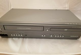 Magnavox Dv225mg9 4 Head Vcr/dvd Player Combo Unit Fully No Remote