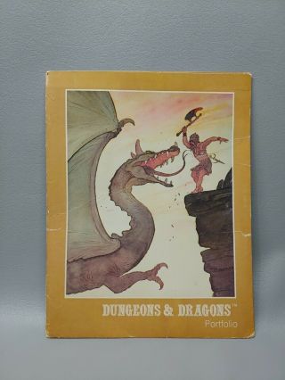 Vintage Dungeon And Dragons Portfolio Dragon Attack St Regis