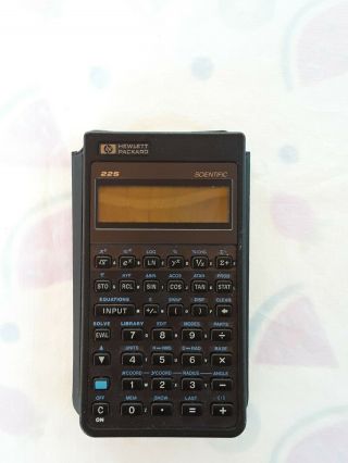 Hewlett Packard Hp 22s Scientific Calculator With Case Hp22s