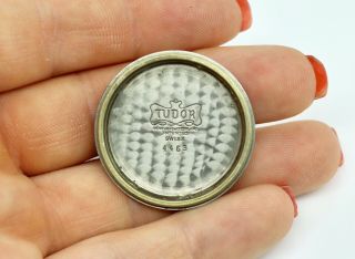 A Vintage Rolex Tudor Back Plate For Gents Wristwatch Case - 3