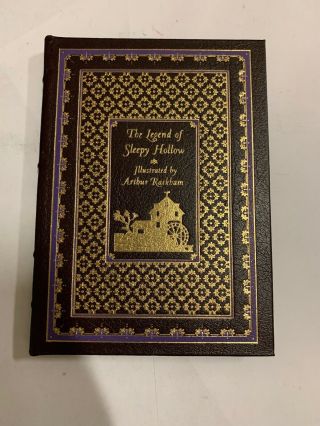 Easton Press Leather Bound Gilt The Legend Of Sleepy Hollow Illustrated Hc Book