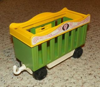 Vintage Fisher Price Little People Circus Train 991 - Lion Car Only