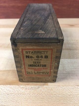 Vintage Starrett Indicator No.  64b Test Indicator