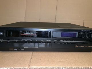 Vintage Studio Fisher Fvh - 805a 4 Head Stereo Vcr/vhs Recorder W/ Remote