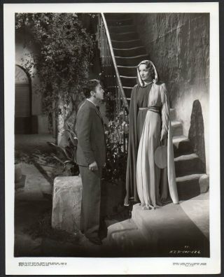 Charles Boyer & Marlene Dietrich The Garden Of Allah Vintage Orig Photo