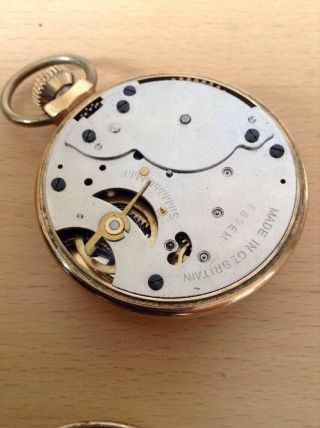 VINTAGE INGERSOLL TRIUMPH POCKET WATCH FOR REPAIR - Good Aesthetically. 3