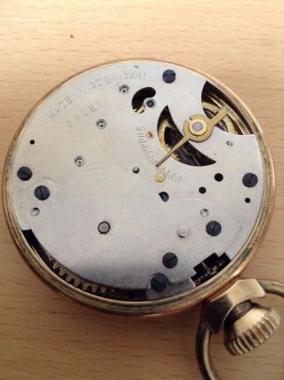 VINTAGE INGERSOLL TRIUMPH POCKET WATCH FOR REPAIR - Good Aesthetically. 4