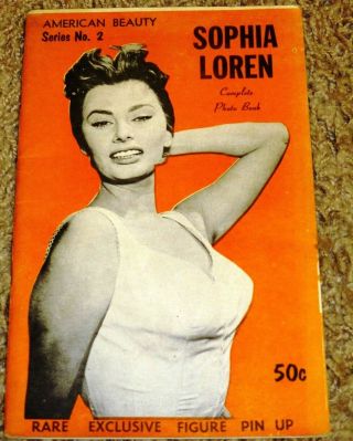 , Sophia Loren By American Beauty Series 2 1950 