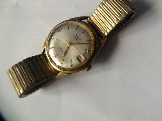 A Vintage Gents Stainless Steel Cased Avia Automatic Watch