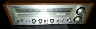 Vintage Technics Sa - 300 Am Fm Stereo Receiver Powers On No Sound Low Thd