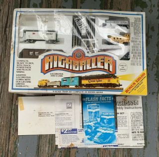 Bachmann N Scale Vintage Highballer Union Pacific Train Set In The Box