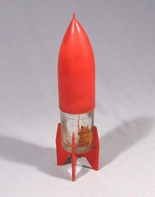 Bottle Holder Space Rocket Russian Vodka Shot Soviet Old Vintage