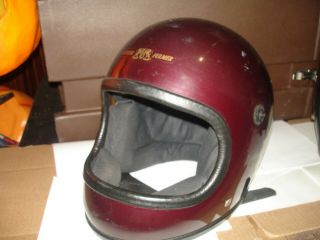 Vintage Arthur Fulmer Eagle Af50 - Dot Motorcycle Helmet Af50 Full Face Vintage