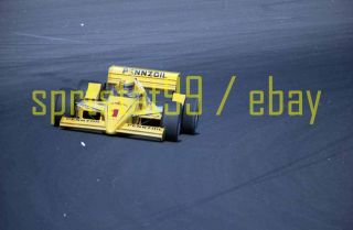 Vintage Cart Indy Car Race Negatives - Fittipaldi/mears - Phoenix Pir 1711