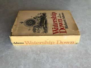 WATERSHIP DOWN by Richard Adams 1st Ed.  USA Macmillan Printing (1972 HC/DJ 1974) 2
