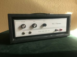 Sears Silvertone Solid State Bass 150 Model 1466 Amplifier Hard To Find