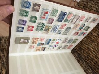 Vintage Stamp Book - Filled Old Stamps Stock Book Album 4