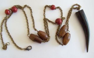 Vintage Tribal Necklace - Talisman