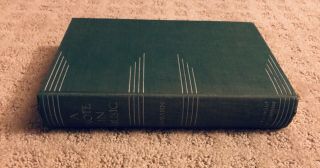 A NOTE IN MUSIC by Rosamond Lehmann 1930 First Printing 3