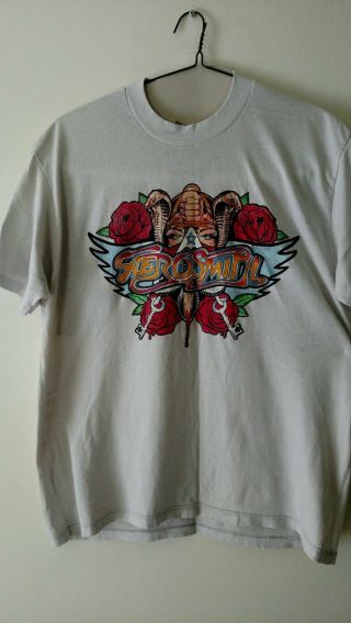 Vintage 1987 Aerosmith Permanent Vacation Tshirt